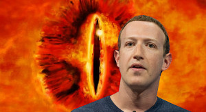 Pracownicy Marka Zuckerberga nazywają go „Okiem Saurona”/fot. Shutterstock