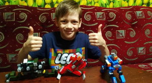 11-letni chłopiec z Ukrainy dziękuje Irlandczykom za klocki LEGO  / Instagram @lego_boy_star