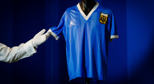 Koszulka Diego Maradony, w której strzelił historyczną "Rękę Boga", sprzedana za rekordową sumę / SOTHEBY'S