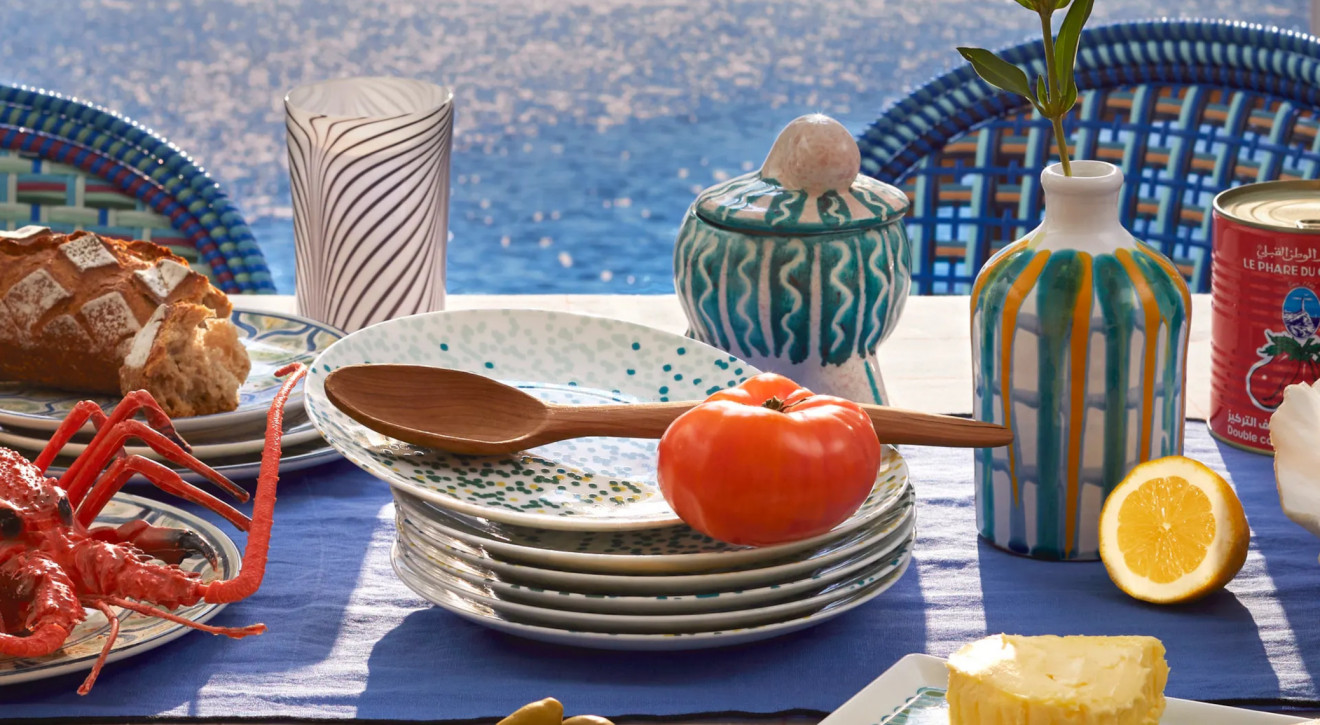 DEKORACJE DOMU: Nowa kolekcja Diptyque - ta porcelana jest jak podróż nad Morze Śródziemne