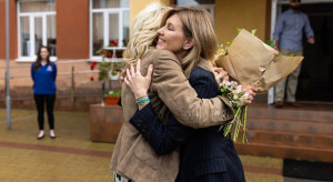 Niespodziewana wizyta Jill Biden w Ukrainie w Dniu Matki: "Ta brutalna wojna musi się skończyć"