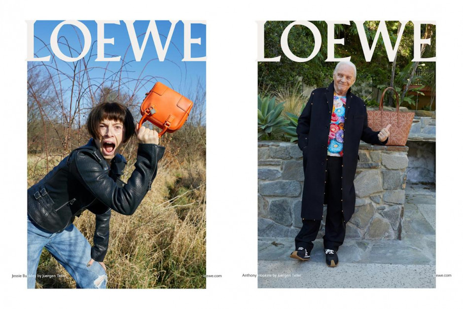 Loewe - nowa kampania z udziałem Anthony'ego Hopkinsa / materiały prasowe 