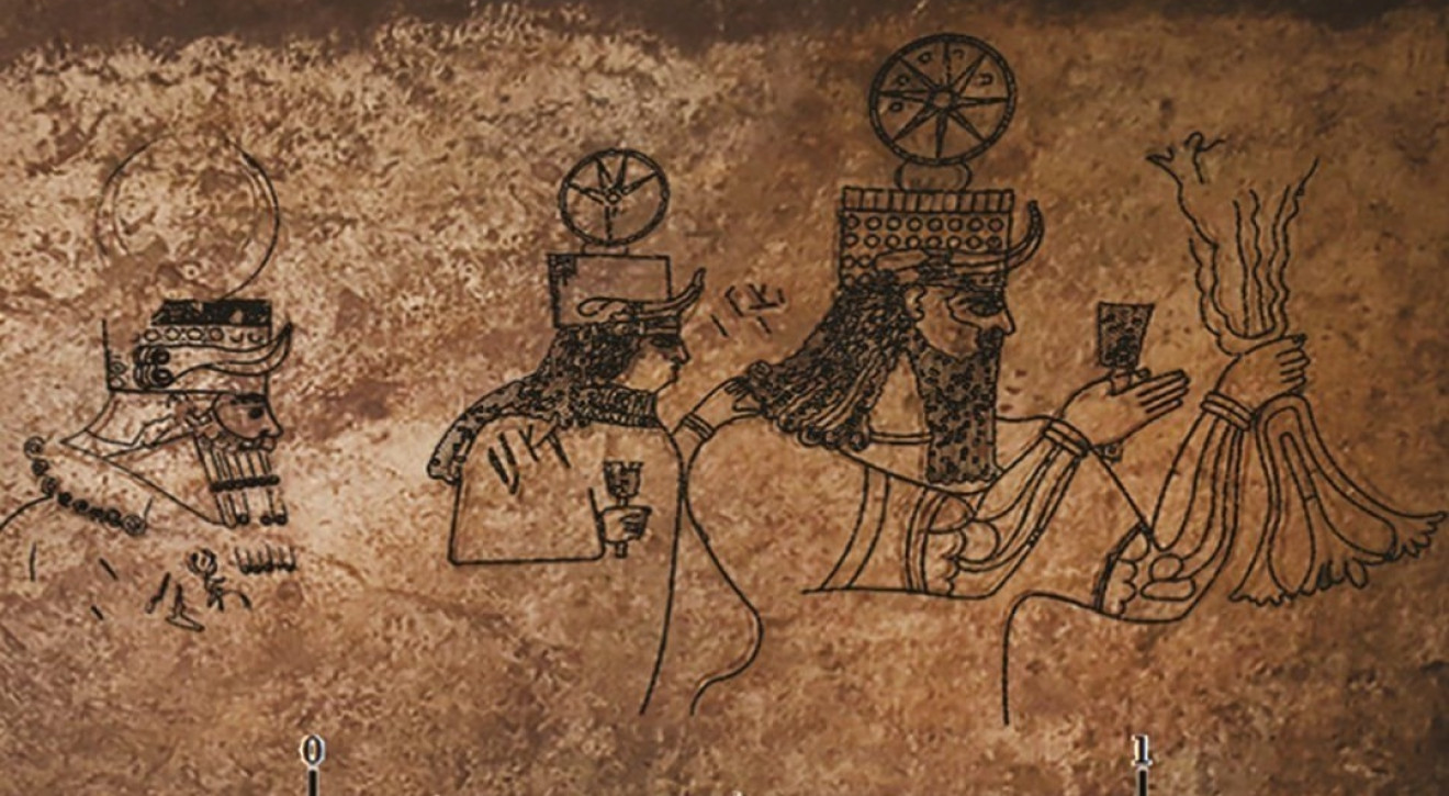 Tureccy rabusie odnajdują rysunki skalne w jednym z okradanych domów / Antiquity Publications Złodzieje odkryli rysunki skalne w jednym z okradanych domów. Zdaniem archeologów to prawdziwy skarb starożytności
