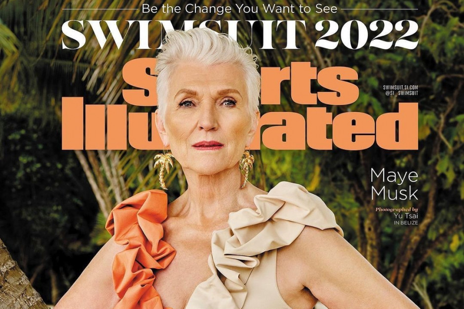 74-letnia mama Elona Muska w bikini na okładce Sports Illustrated. 