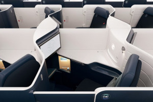 Wizualizacja nowych kabin klasy biznes w Air France/fot. Air France