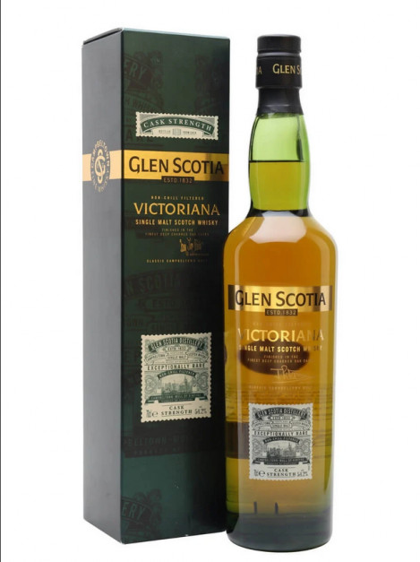 Glen Scotia, Victoriana Cask Strength Single Malt Scotch Whisky, 54.2%