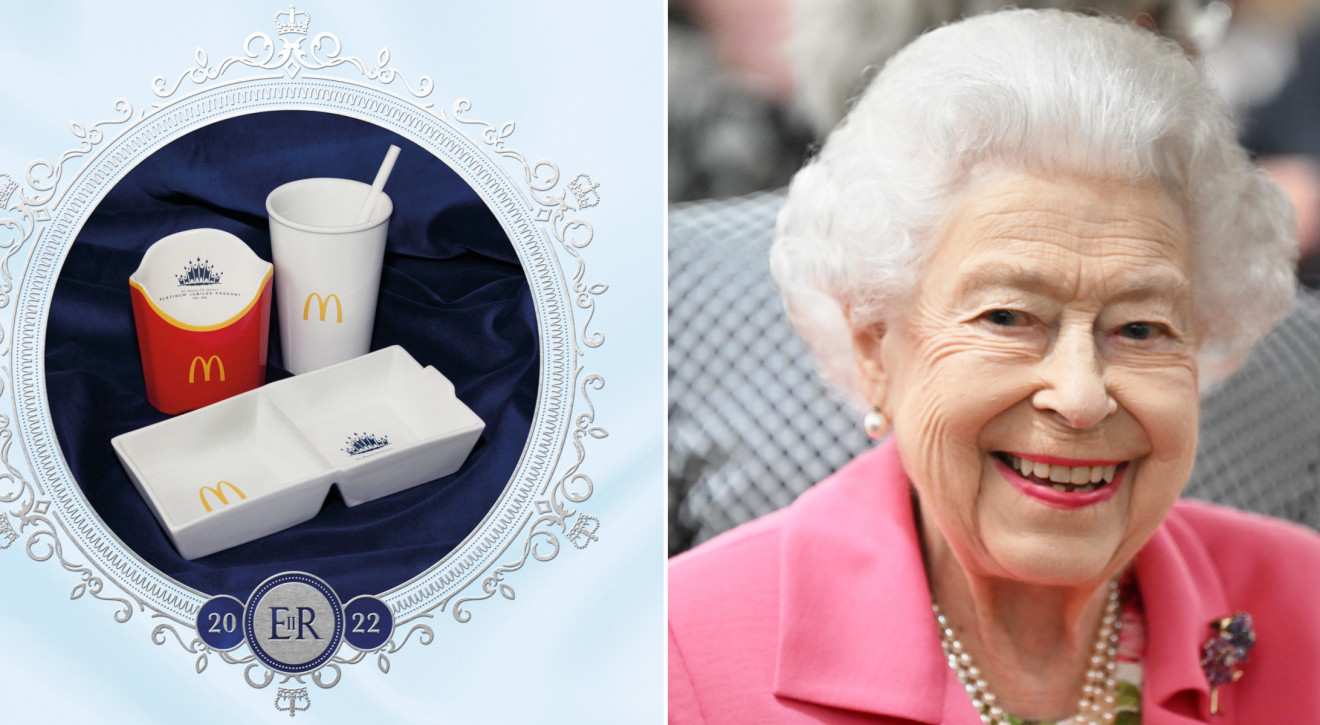 Królewski zestaw McDonald's. Tak słynna sieć fast food świętuje na Wyspach jubileusz Królowej Elżbiety II