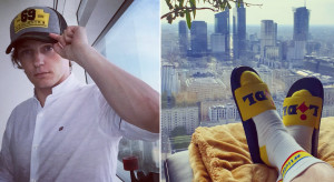 Widok na okolicę budynku Złota 44/ Instagram @RafalZaorski