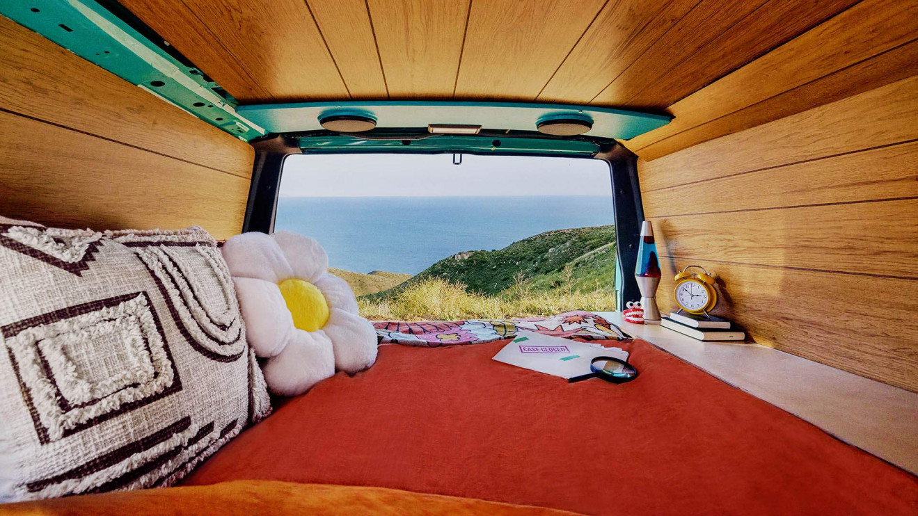 Wakacje w kamperze - furgonetka Scooby-Doo na Airbnb / materiały prasowe 