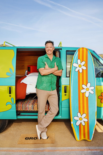 Wakacje w kamperze - furgonetka Scooby-Doo na Airbnb / materiały prasowe  