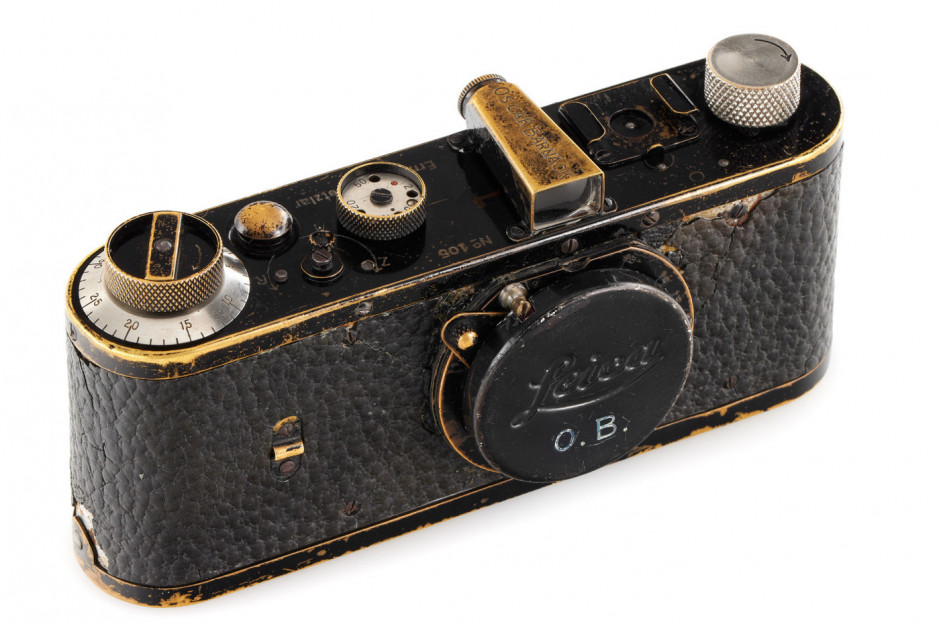 Zabytkowa Leica z legendarnej serii O Oskara Barnacka / Leitz Photographica Auction