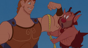 Kadr z filmu animowanego "Herkules" (1997)