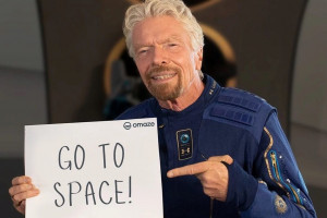 Richard Branson, miliarder, założyciel Virgin Galactic/fot. Richard Branson, Instagram