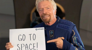 Richard Branson, miliarder, założyciel Virgin Galactic/fot. Richard Branson, Instagram
