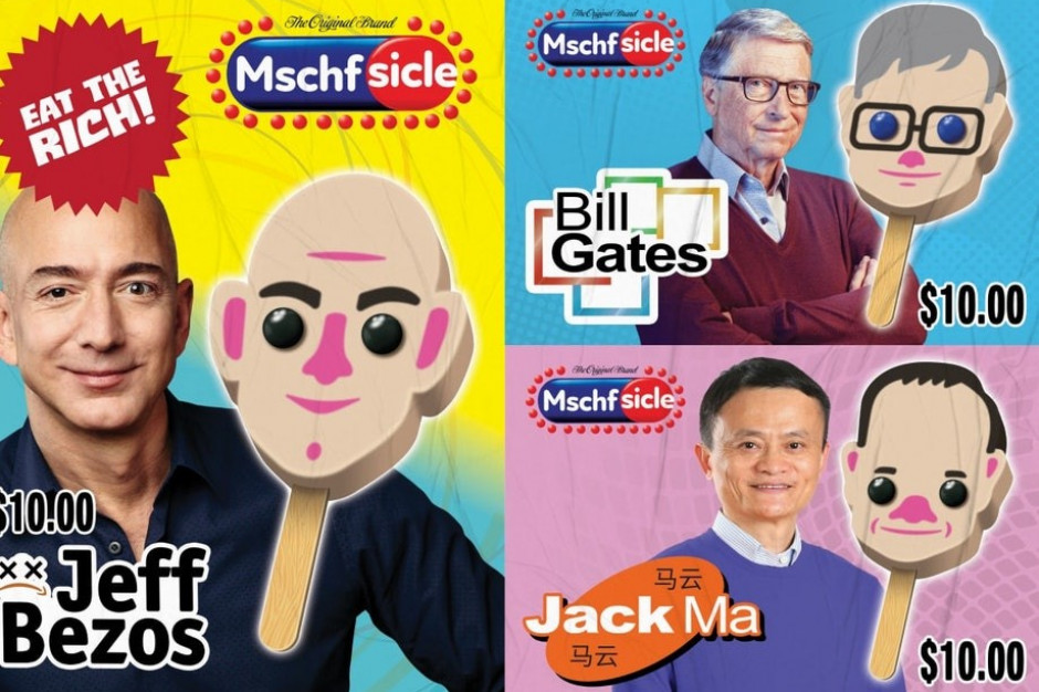 Lody z podobizną Elona Muska, Marka Zuckerberga i Billa Gatesa? / MSCHF