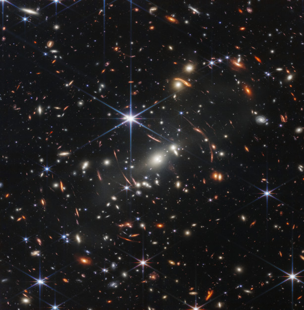 Gromada galaktyk SMACS 0723, fot. NASA, ESA, CSA, and STScI