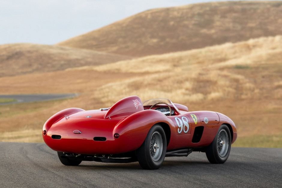 Tył Ferrari 410 Sport Spider, fot. Sotheby's