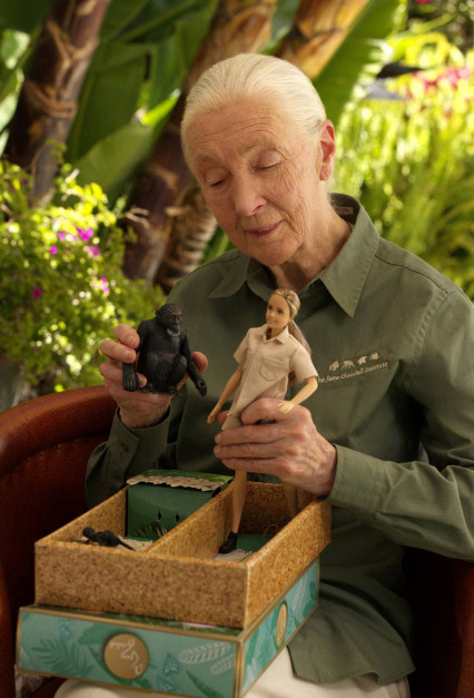 Lalka Barbie Jane Goodall / Jane Goodall Institute