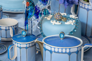 Porcelana Swarovski & Rosenthal - SIGNUM - odcień niebieski / materiały prasowe 