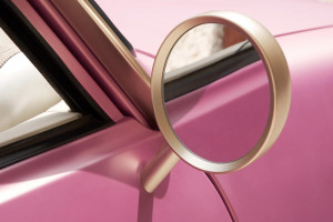 Renault 5 „DIAMANT” - złote lusterka / materiały prasowe 