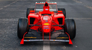Bolid Ferrari Michaela Schumachera wystawiony na aukcję, fot. RM Sotheby's