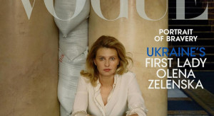 Olena Zełenska na okładkowej sesji magazynu Vogue, fot. Instagram, Vogue