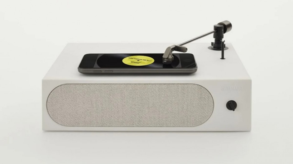 Gramofon na smartfon - Stepping Out of The Slate / materiały prasowe Yamaha Design Lab