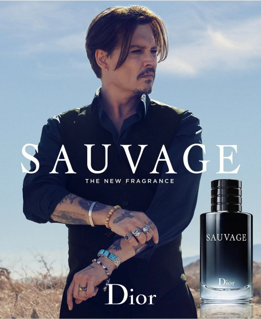 Johnny Depp w reklamie perfumy Dior Sauvage / materiały prasowe 