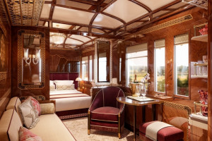 Luksusowe apartamenty w Venice Simplon-Orient-Express - przedział Praga / materiały prasowe Belmond 