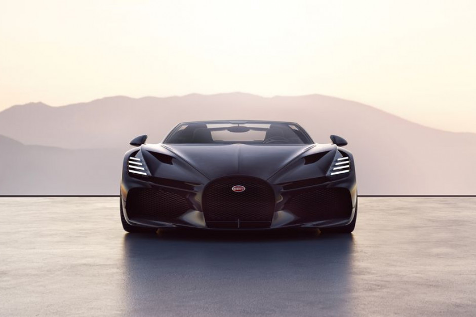 Bugatti Mistral, przód, fot. Bugatti
