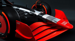 Audi oficjalnie dołącza do Formuły 1. Oto prototyp bolidu, który może wyjechać na tory w 2026 roku, fot. Instagram, Audi Sport