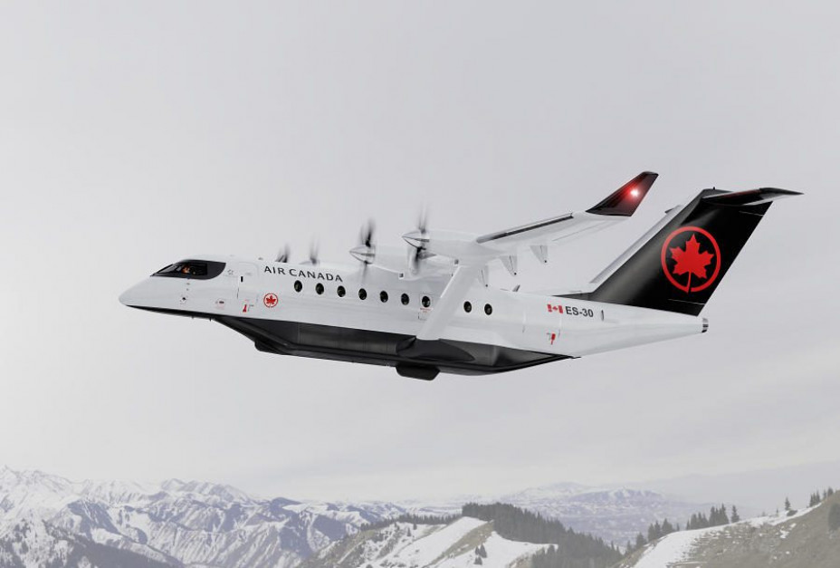 Elektryczny samolot ES-30/ Heart Aerospace