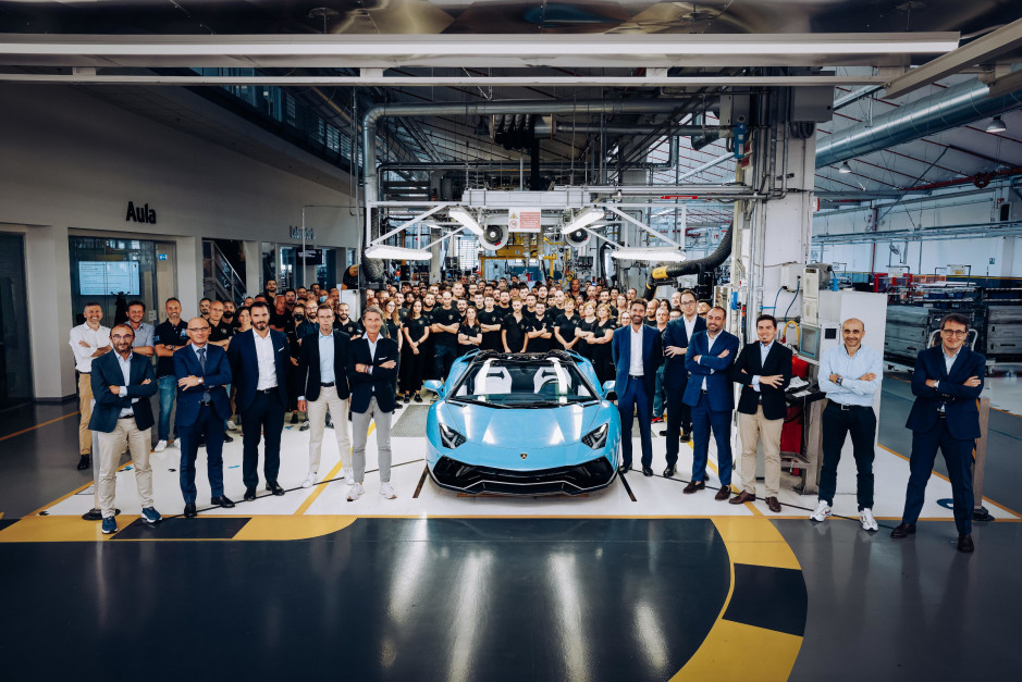 Ostatni egzemplarz Lamborghini Aventadora, fot. mat. prasowe