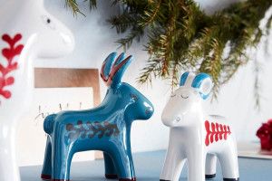 Świąteczna kolekcja IKEA 2022 - pastelowe zwierzątka / materiały prasowe 