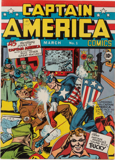 Kapitan Ameryka nr 1, fot. Comic Connect