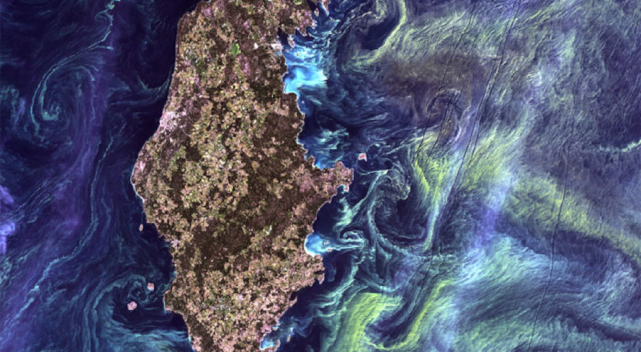 Niezwykłe odkrycie NASA na Bałtyku. Wygląda jak "Gwiezdna noc" Vincenta Van Gogha