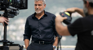 George Clooney w kampanii OMEGA Speedmaster'57