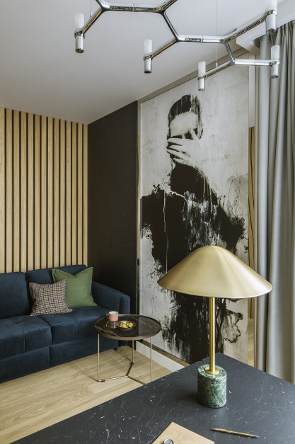 Dekoracje w projekcie domu jednorodzinnego /  projekt: Martyna Banaszczuk, fotografie: Yassen Hristov, stylizacja: Kamila Jakubowska-Szmyd