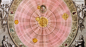 "O obrotach sfer niebieskich" Mikołaja Kopernika - wydanie późniejsze z 1708 roku / Getty Images