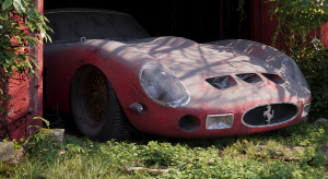 Porzucone Ferrari w projekcie fotograficznym Dizzy Vipera  / Dizzy Viper