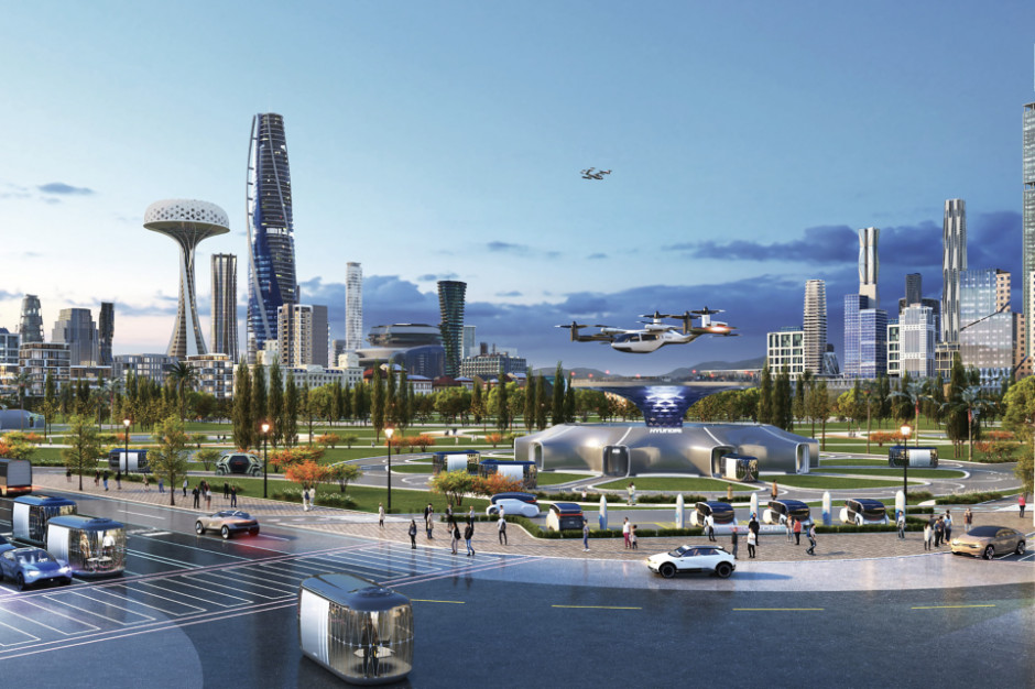 Miasto przyszłości w wizji Hyundaia, fot. mat. prasowe