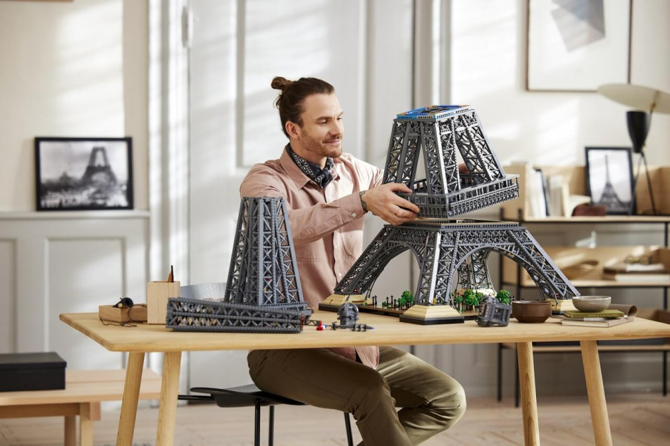 LEGO Wieża Eiffla / materiały prasowe