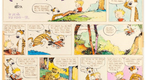 Gazetowy komiks „Calvin i Hobbs”, fot. Heritage Auctions