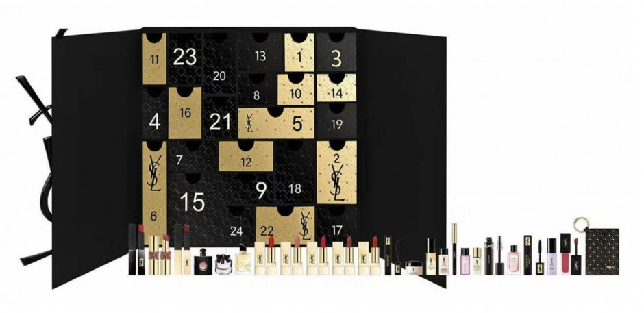 Kalendarz adwentowy Yves Saint Laurent / materiały prasowe