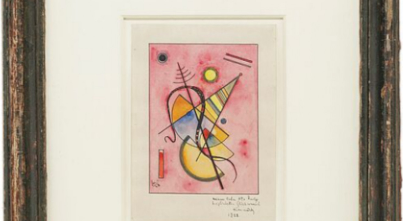 Skradziony obraz Kandinsky'ego sprzedany w Berlinie. Należał do Muzeum Narodowego w Warszawie