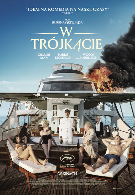 „W trójkącie”. Szwedzki reżyser kpi z rosyjskich oligarchów i bogaczy / materiały prasowe - plakat filmowy