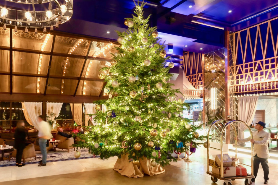 Najdroższa choinka świata / materiały prasowe Kempinski Hotel Bahia