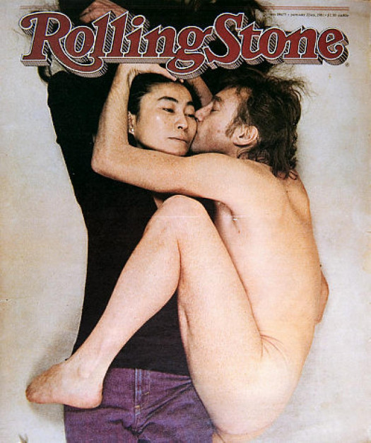 John Lennon i Yoko Ono na okładce 
