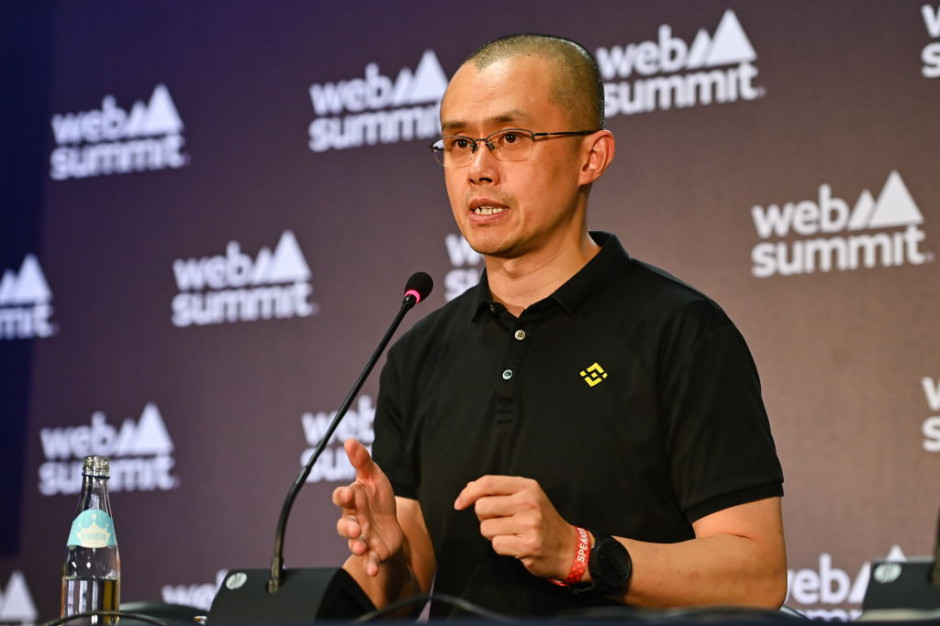 Changpeng Zhao, fot. Ben McShane/Sportsfile for Web Summit via Getty Images