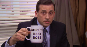 Wybrano najgorszego szefa na całym świecie / kadr z serialu The Office